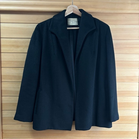 Vintage Blin + Blin Utah Tailoring Mills 40s Two Piece Skirt Jacket Suit French - Picture 3 of 15